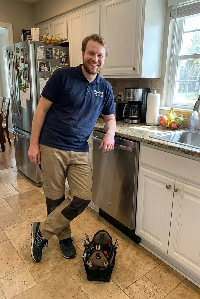 Appliance repair by Boost Repair technician - photo 5