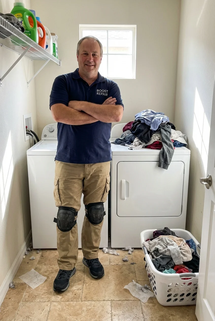 Appliance repair by Boost Repair technician - photo 6