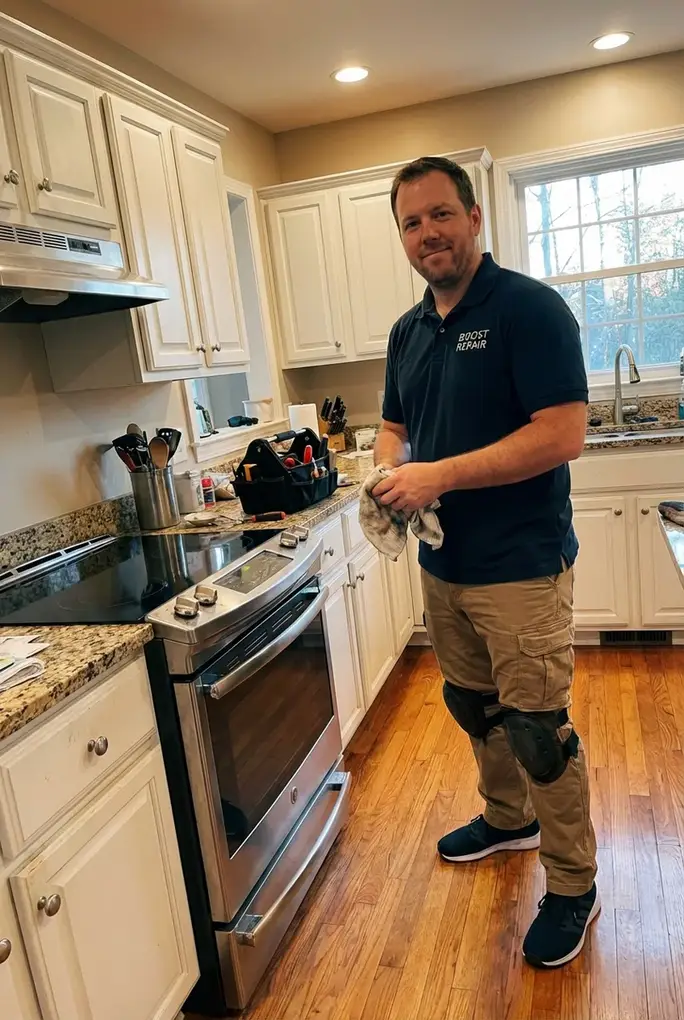 Appliance repair by Boost Repair technician - photo 6